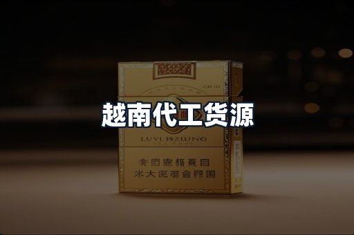 越南代工货源